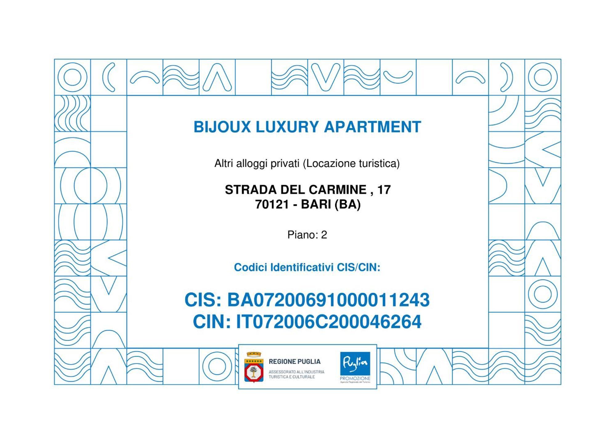 Bijoux Luxury Apartment In Old Town บารี ภายนอก รูปภาพ